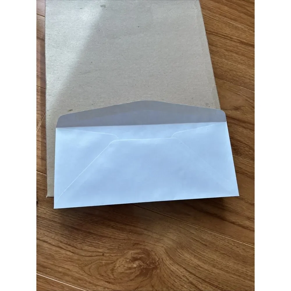 Security Letter White Business Envelopes Bulk 500 Gummed Office Mailing New